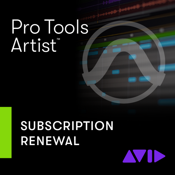 Pro Tools Artist 1 Year Annual Subscription Renewal
