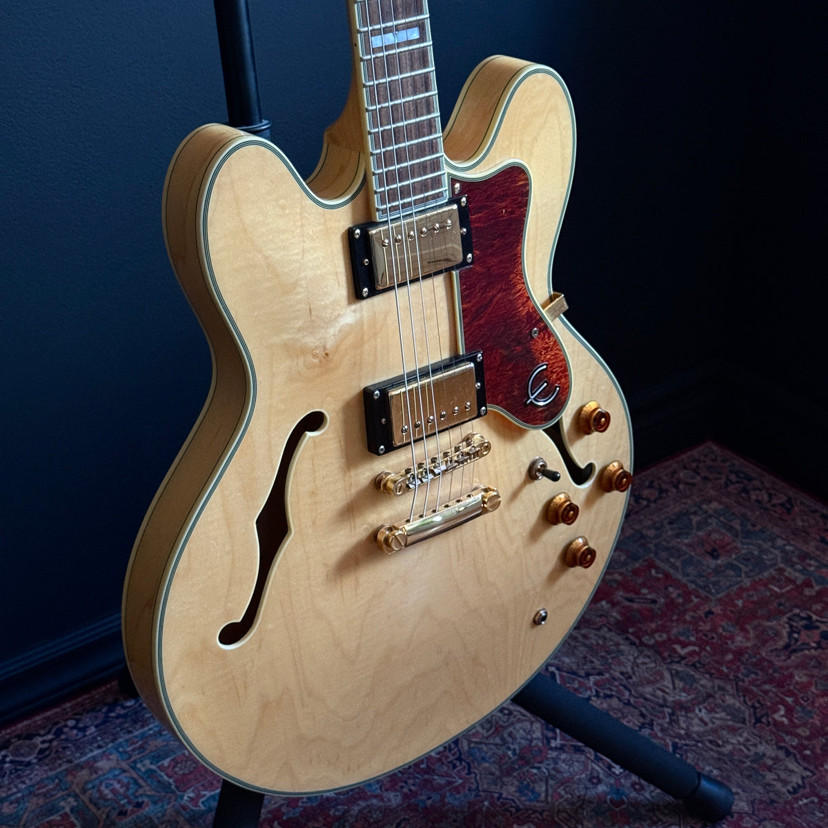 Epiphone Sheraton-II - 2007, Natural, Korea – Oxbow Audio Lab Epiphone Sheraton-II - 2007, Natural, Korea – Oxbow Audio Lab