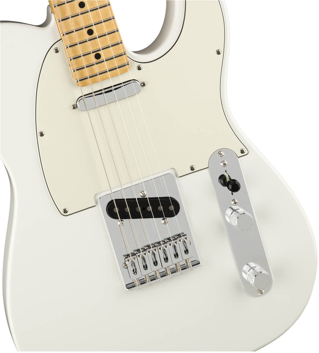 Fender Player Telecaster, Maple Fingerboard, Polar White – Oxbow 