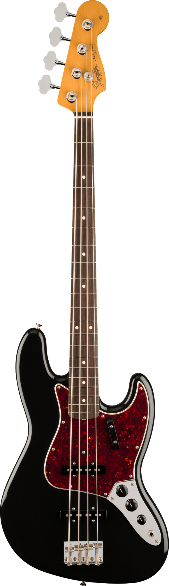 Fender Vintera II '60s Jazz Bass, Rosewood Fingerboard, Black