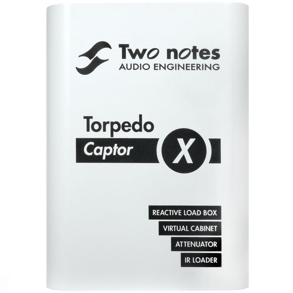 Two Notes Torpedo Captor X, Load Box, Direct Box, Attenuator, Speaker Simulator, 8 Ohm