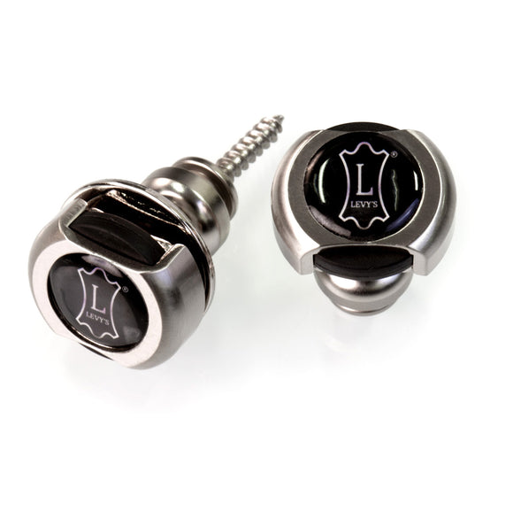 Levy's Lockable Strap Locks, Strap Buttons - Nickel