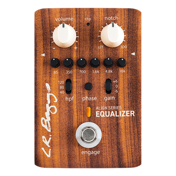 L. R. Baggs Align Series Equalizer Acoustic Preamp with 6-Band EQ