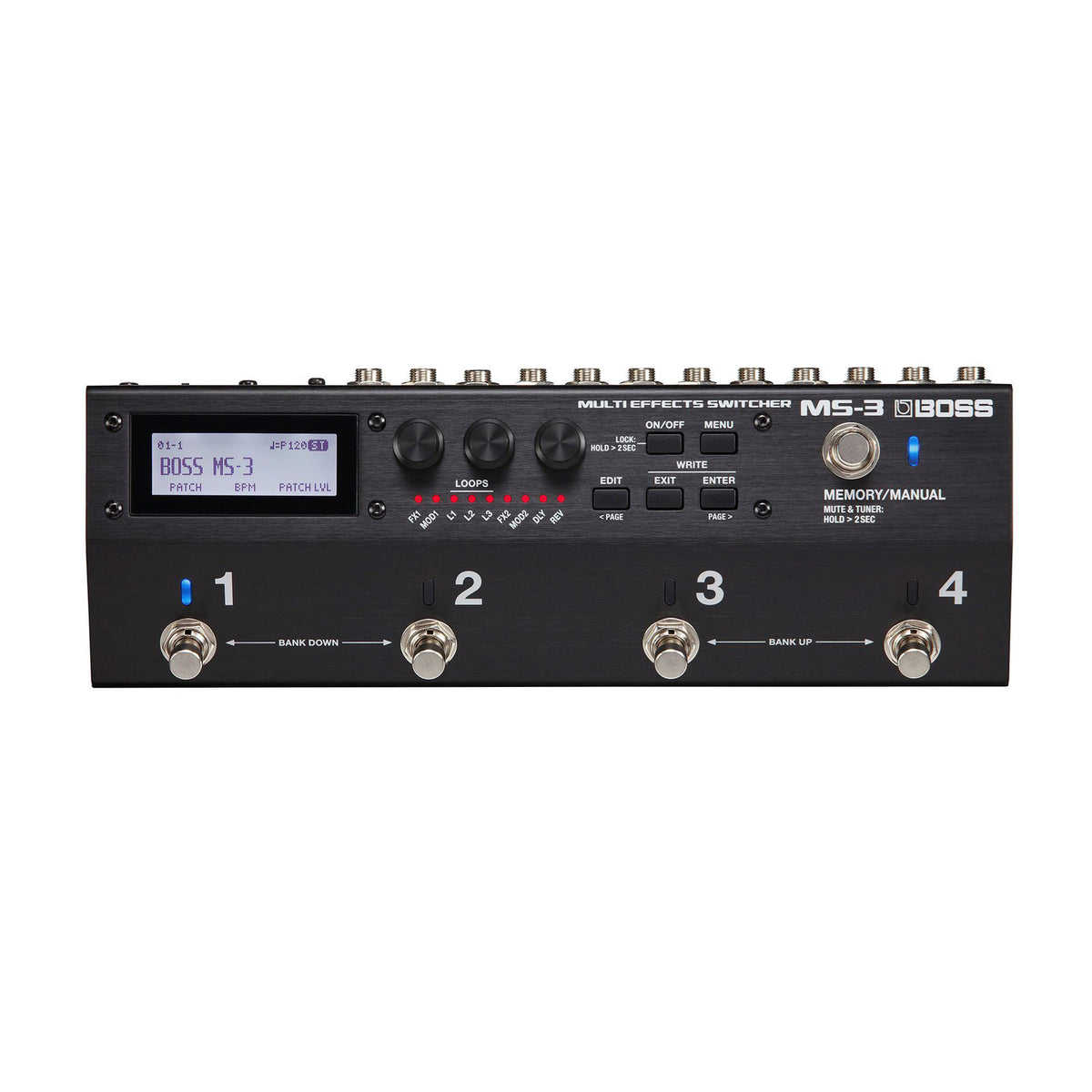 【BOSS】 MS-3 Multi Effects Switcher BOSS MS-3 Multi Effects Switcher – Oxbow Audio Lab