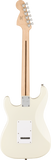 Squier Affinity Series Stratocaster, Maple Fingerboard, White Pickguard, Olympic White - Oxbow Audio Lab