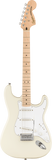 Squier Affinity Series Stratocaster, Maple Fingerboard, White Pickguard, Olympic White - Oxbow Audio Lab