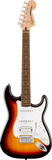 Squier Affinity Series Stratocaster Junior HSS, Laurel Fingerboard, White Pickguard, 3-Color Sunburst