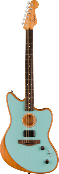 Fender Acoustasonic Player Jazz master, Rosewood Fingerboard, Ice