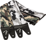 Fender Camo Strap, Winter, 2"