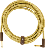 Fender Deluxe Series Instrument Cable, Straight/Straight, 15', Tweed