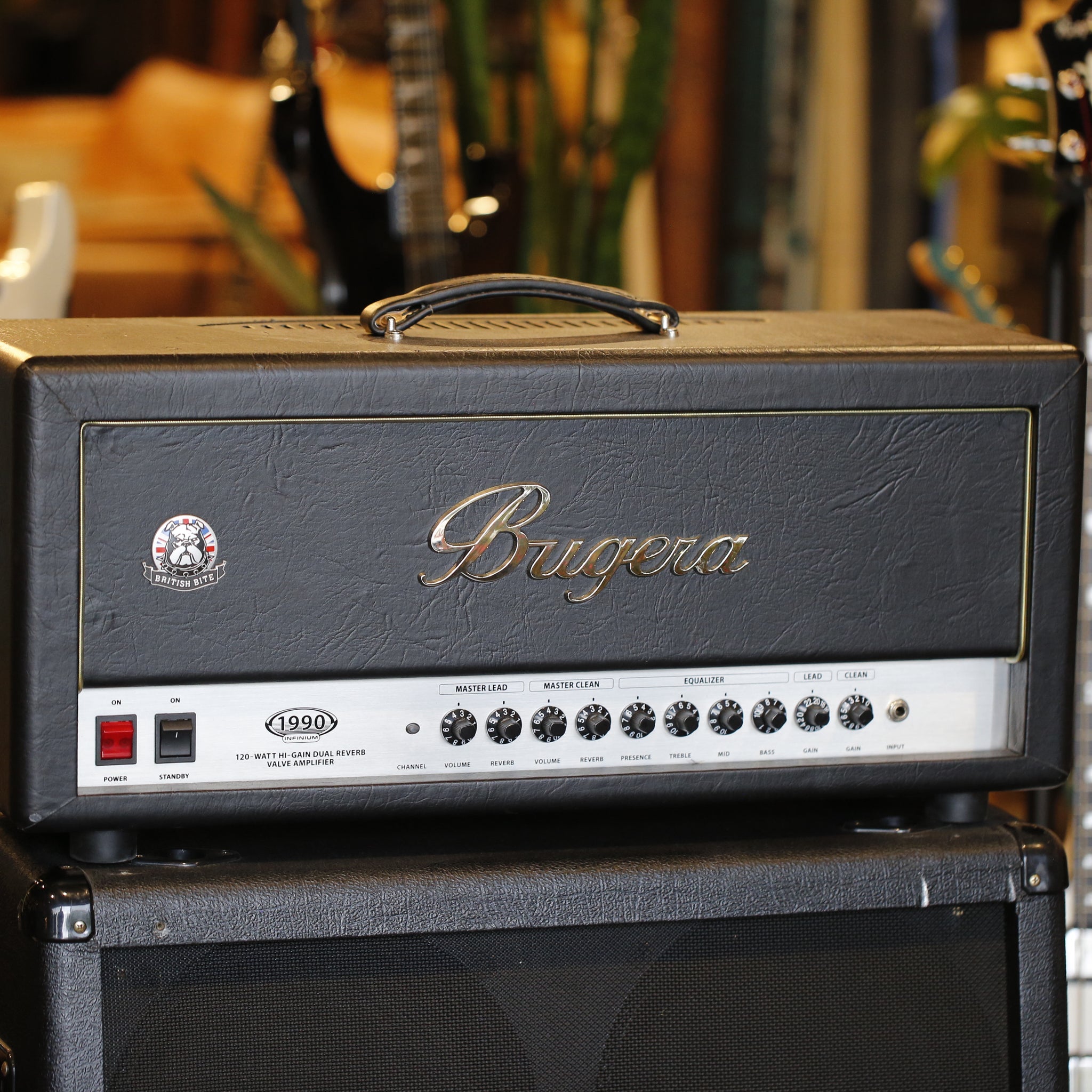 Bugera 1990 INFINIUM British Bite 120W Tube Amplifier Head – Oxbow