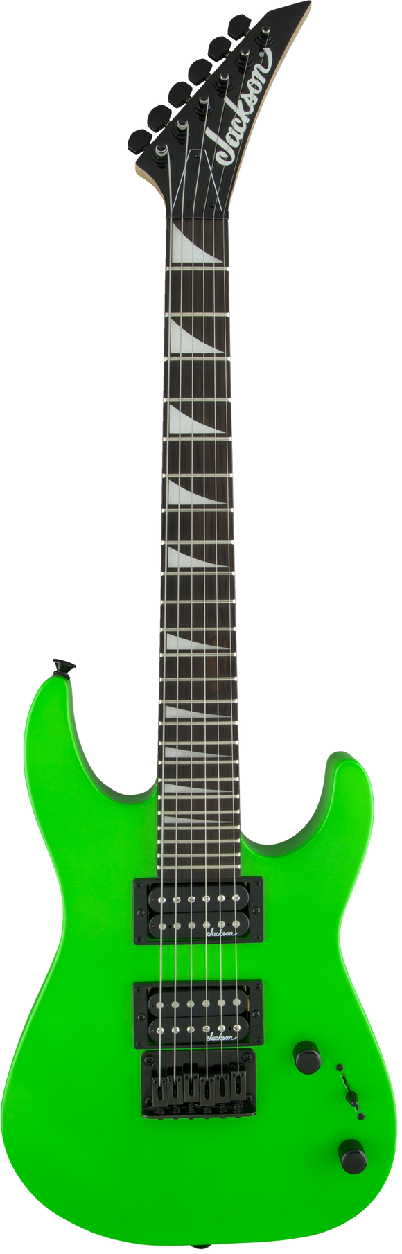 Jackson JS Series Dinky Minion JS1X, Amaranth Fingerboard, Neon Green