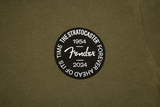 Fender Stratocaster 70th Anniversary Badge Tee, Olive