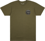 Fender Stratocaster 70th Anniversary Badge Tee, Olive