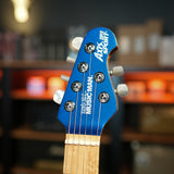 Ernie Ball Music Man Axis Super Sport HH HT, Pearl Blue (Pre-Owned)