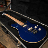 Ernie Ball Music Man Axis Super Sport HH HT, Pearl Blue (Pre-Owned)