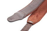 Right On! Straps Smooth Brown Guitar Strap - Oxbow Audio Lab