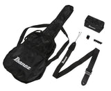 Ibanez IJV50OPN Acoustic Guitar Beginner Starter Pack Open Pore Natural