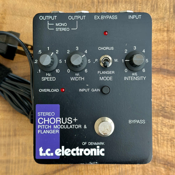 TC Electronic Stereo Chorus + Pitch Modulator & Flanger | Pre-Owned