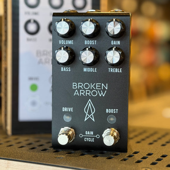 Jackson Audio Broken Arrow V2 Overdrive Black (B-Stock, Damaged Box) – Oxbow Audio Lab