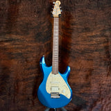 Ernie Ball Music Man Silhouette Special HSS Tremolo, Blue Pearl