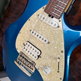 Ernie Ball Music Man Silhouette Special HSS Tremolo, Blue Pearl