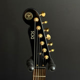 DOS Dot On Shaft Explorer Tpe Electric Guitar W/Case, Blue