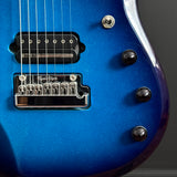 Ernie Ball Music Man Petrucci 7 String Piezo, Limited Edition Blue Dawn