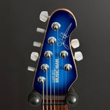 Ernie Ball Music Man Petrucci 7 String Piezo, Limited Edition Blue Dawn