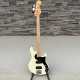 Fender American Standard Dimension Bass IV HH, Maple Fingerboard, Olympic White