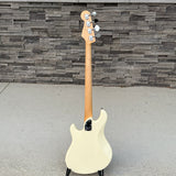 Fender American Standard Dimension Bass IV HH, Maple Fingerboard, Olympic White