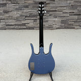 Danelectro 58 Longhorn Electric Guitar, 3 Pickups, Too Blue