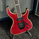 Peavey V-Type EXP Limited Edition, Red Flametop