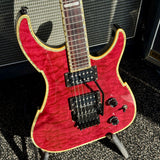 Peavey V-Type EXP Limited Edition, Red Flametop