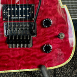 Peavey V-Type EXP Limited Edition, Red Flametop