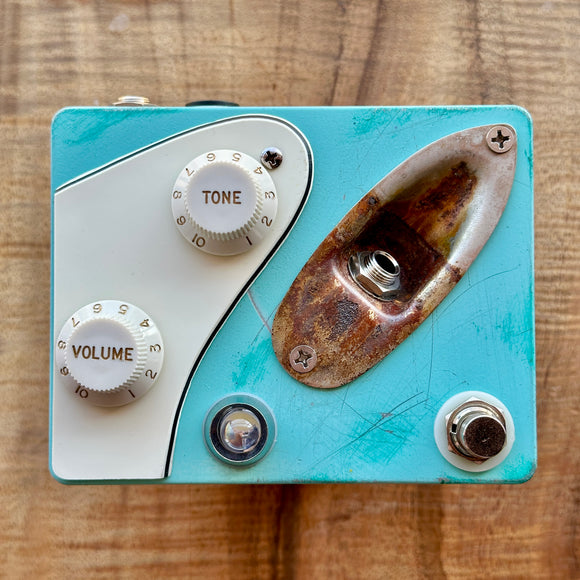 Coppersound Strategy Preamp & Overdrive, Relic'd Seafoam | Pre-Owned