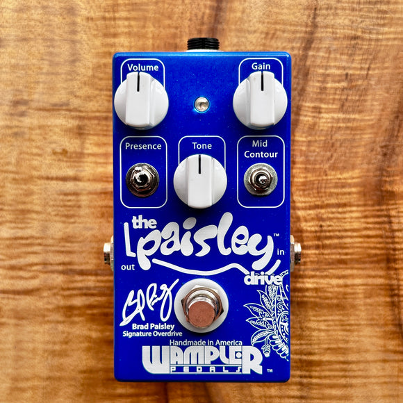 Wampler Brad Paisley : Paisley Drive Guitar Overdrive | Pre-Owned
