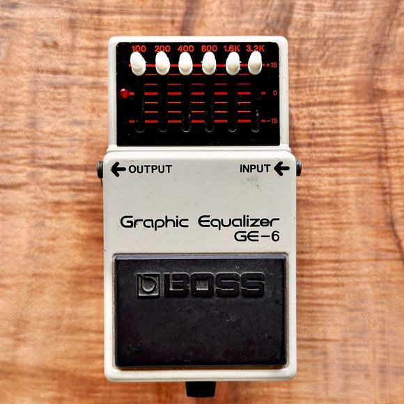 BOSS GE-6 Equalizer | Pre-Owned