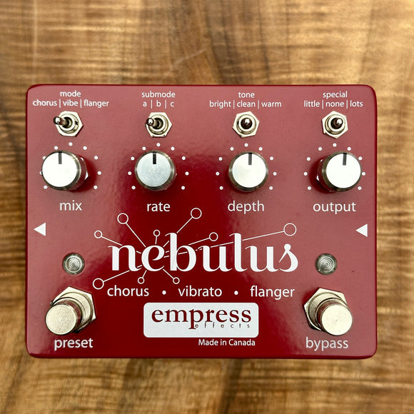 Empress Effects Nebulus Chorus, Vibrato, Flanger | Pre-Owned