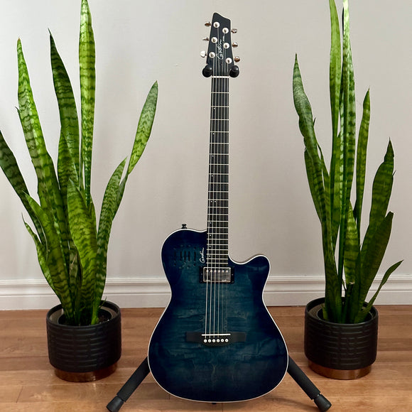 Gibson A6 ULTRA Denim Blue Flame