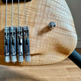 Frankinstein Custom Fretless Bass Guitar