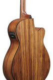 Ibanez PF Performance Acoustic/Electric Guitar - Open Pore Brown Left Handed