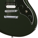 Gibson Victory Electric Guitar with Hardshell Case - Dark Green Satin