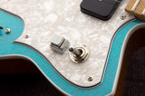Reverend Guitars Chris Freeman Signature Electric Guitar, Turquoise Sparkle