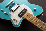 Reverend Guitars Chris Freeman Signature Electric Guitar, Turquoise Sparkle