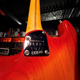 Fender American Ultra Luxe Stratocaster, Plasma Red Burst