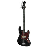 Fender Limited Edition FSR Gold Foil Jazz Bass, Black Sparkle