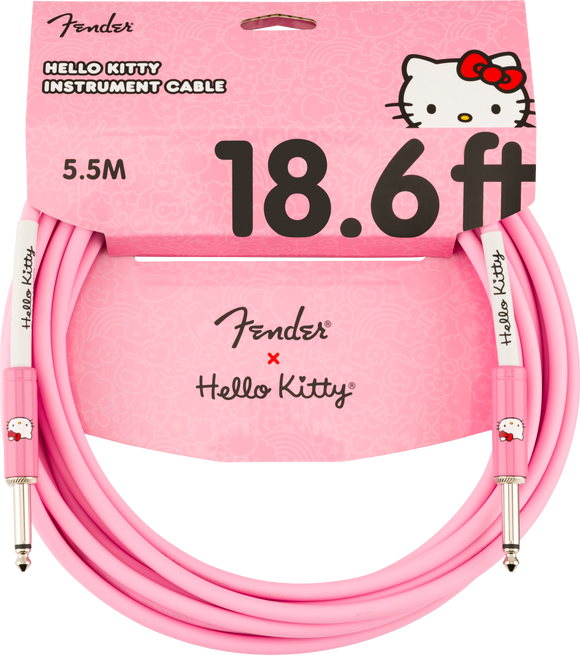 Fender x Hello Kitty Pink Original Cable, 18.6'