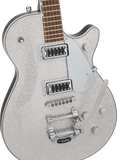 Gretsch G5230T Electromatic Sparkle Jet FT Single-Cut with Bigsby, Laurel Fingerboard, Silver Sparkle