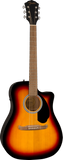 Fender FA-125CE Dreadnought, Walnut Fingerboard, Sunburst